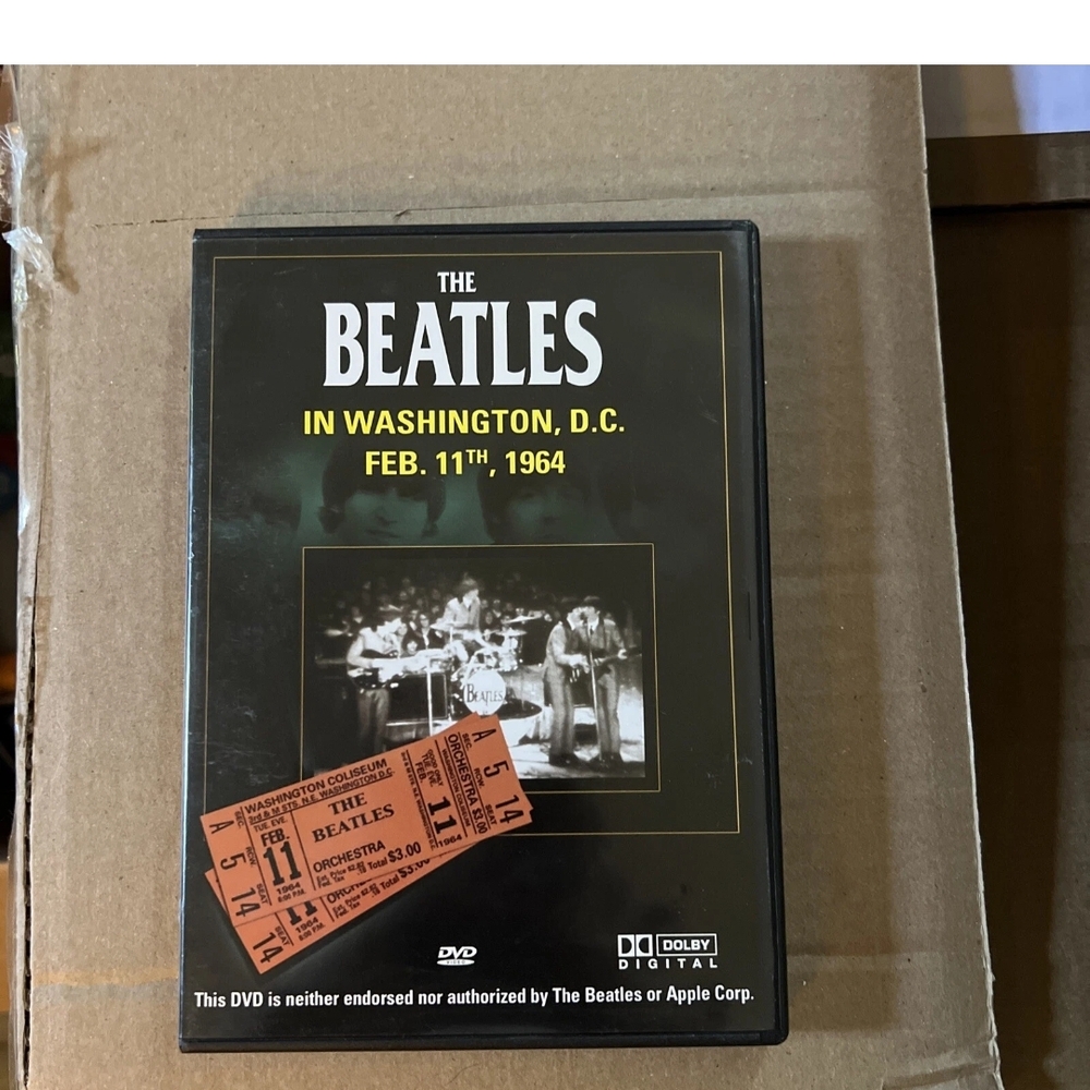 The Beatles Washington D.C. 1964 DVD